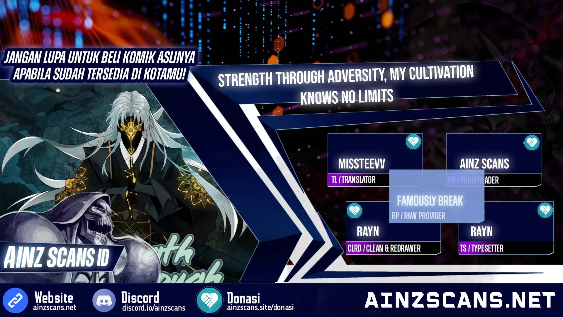 Read Strength Through Adversity, My Cultivation Knows No Limits ID Manga Online
