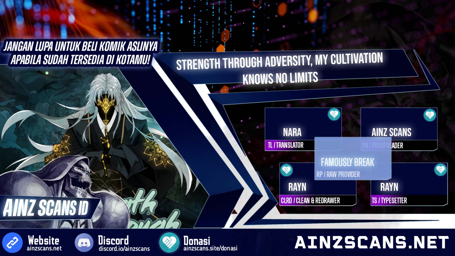 Read Strength Through Adversity, My Cultivation Knows No Limits ID Manga Online