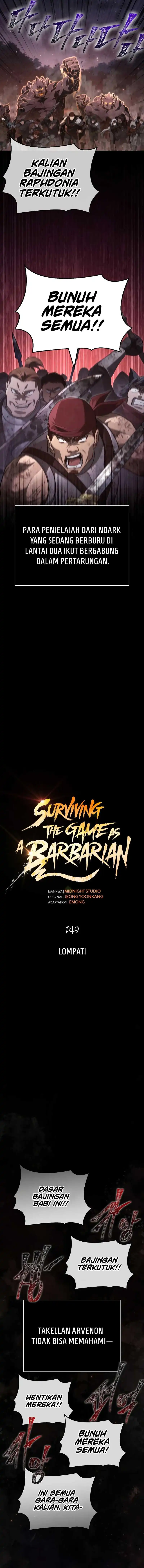 Read Survive as a Barbarian in the Game ID Manga Online