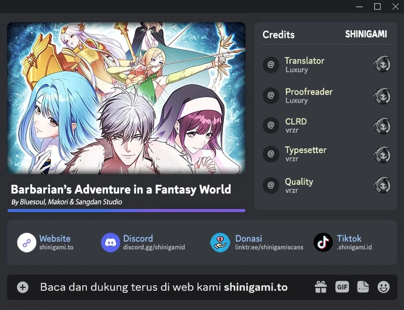 Read Survive as a Barbarian in the Game ID Manga Online