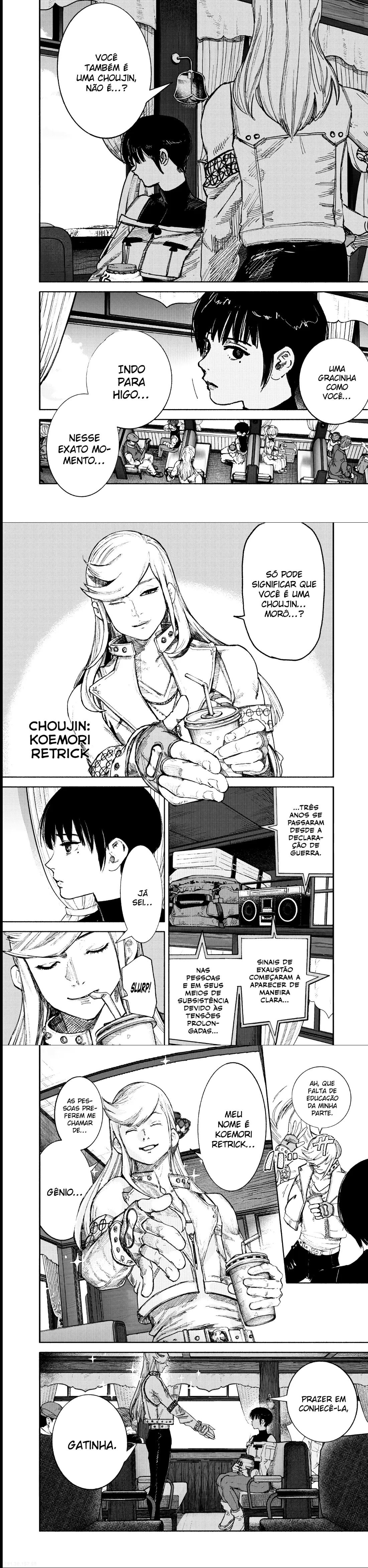 Read Choujin X PT Manga Online