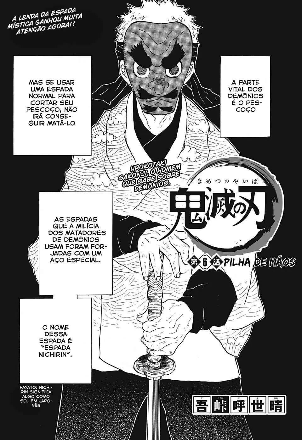 Read Demon Slayer Kimetsu no Yaiba PT Manga Online