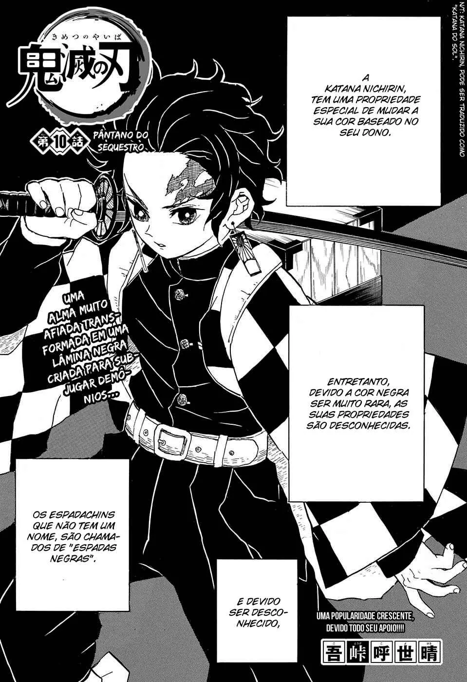 Read Demon Slayer Kimetsu no Yaiba PT Manga Online