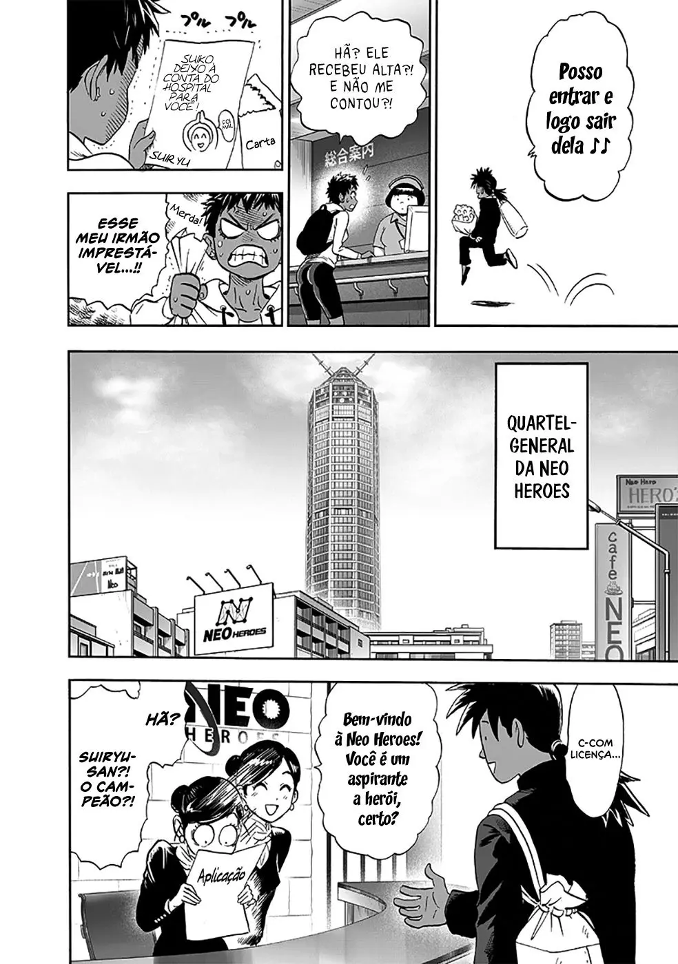 Read One Punch Man PT Manga Online
