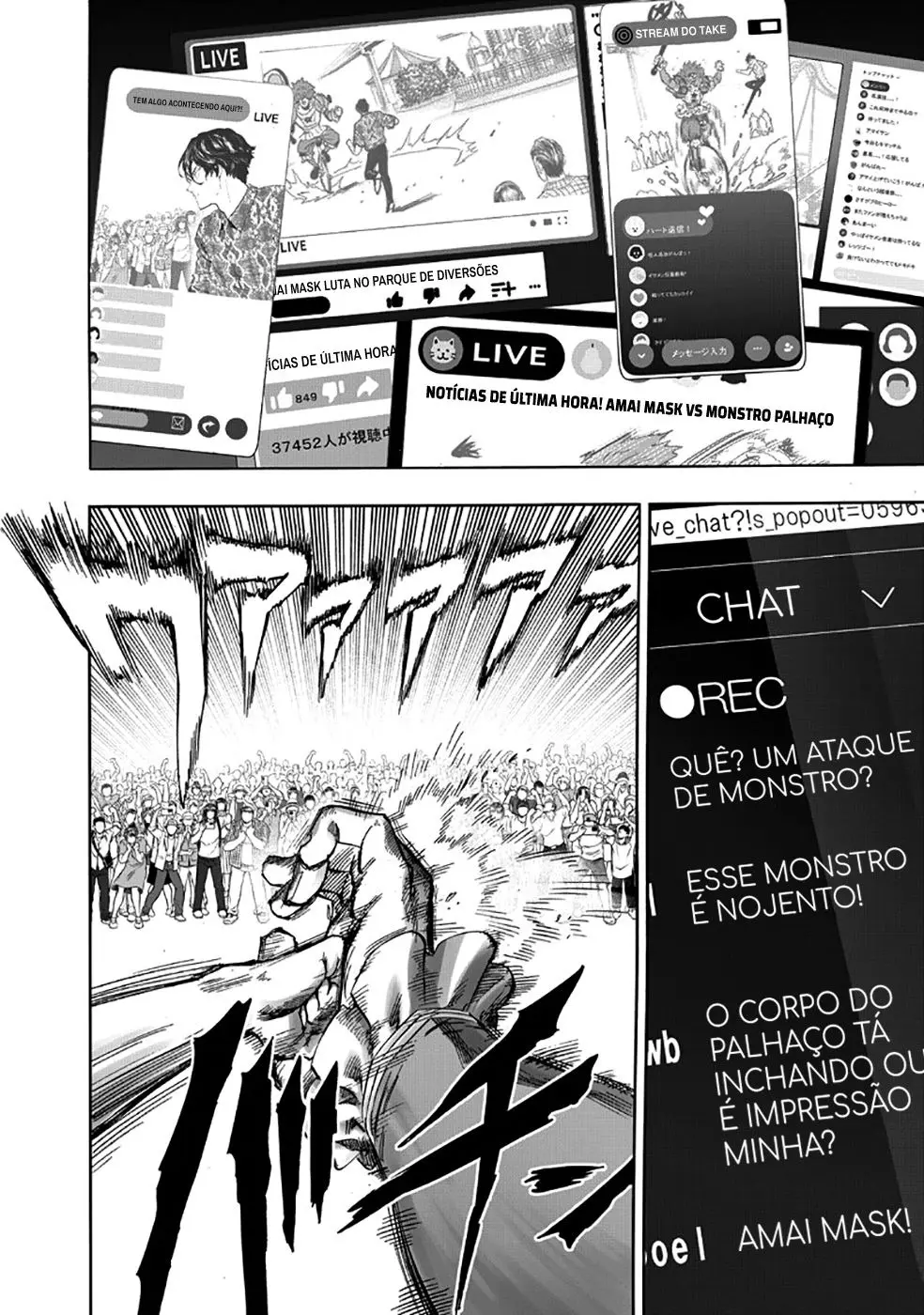 Read One Punch Man PT Manga Online