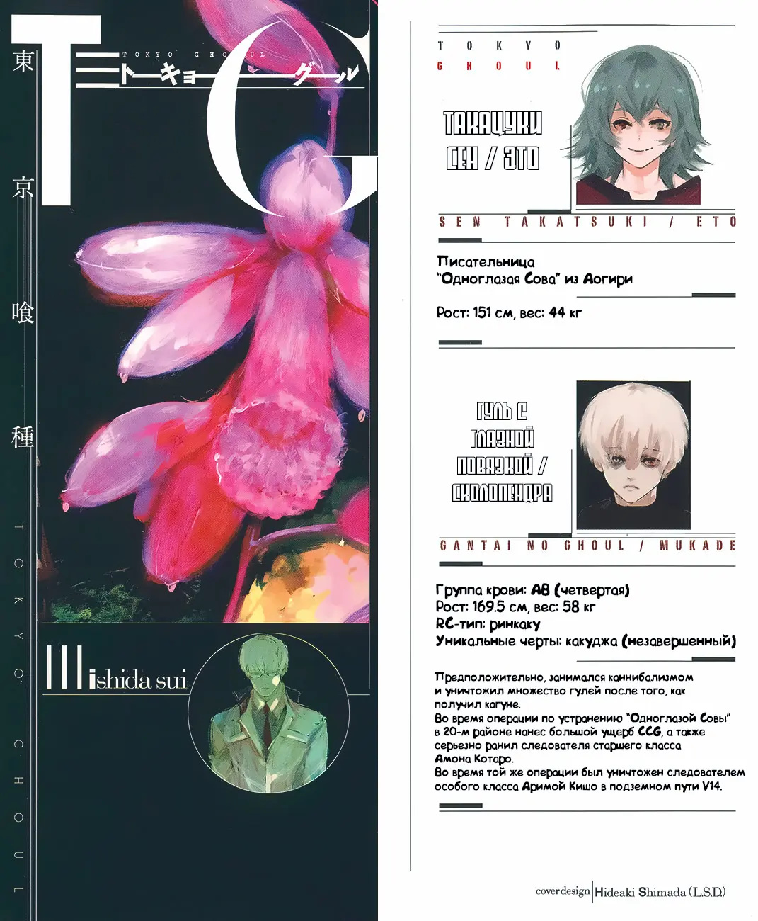 Read Tokyo Ghoul RU Manga Online